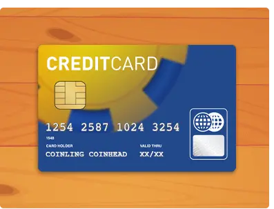 Spinstopia Verification: Front of Credit Card