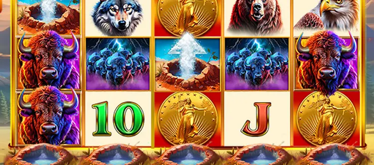 Buffalo Mania: Thunder Springs Slot at Spinstopia Buffalo Mania: Thunder Springs Slot at Spinstopia