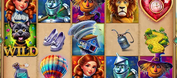 Oz Golden Trail Slot at Spinstopia Oz Golden Trail Slot at Spinstopia