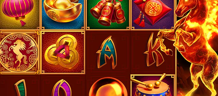 Blazing Horse Slot at Spinstopia