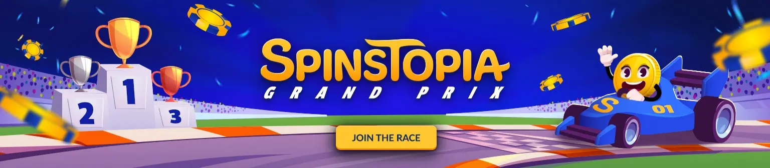 Join the Spinstopia Grand Prix